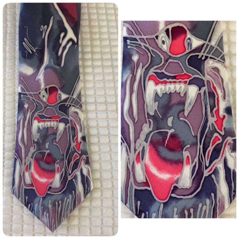 Jaguar Car Brand Tie